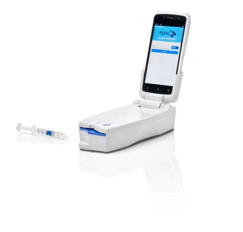 NXS host for the epoc®  blood analyser